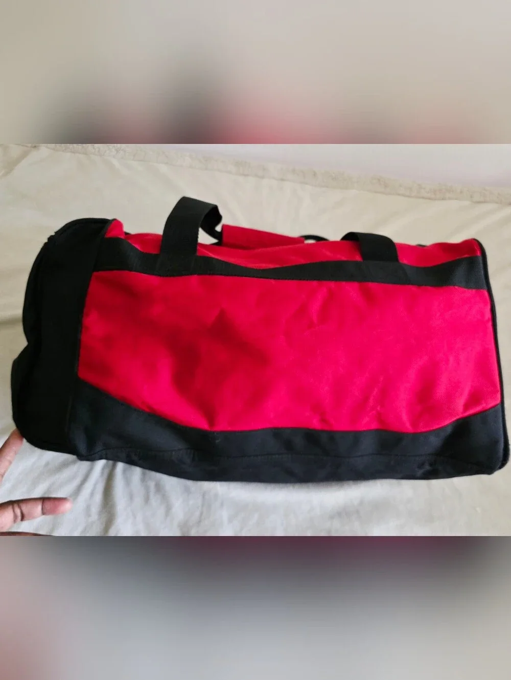 Reebok Red and Black Sports Duffel Bag/Weekender